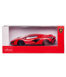 RS Masina RASTAR Die cast 1:43 scale Lamborghini Sian, rosie, 58388